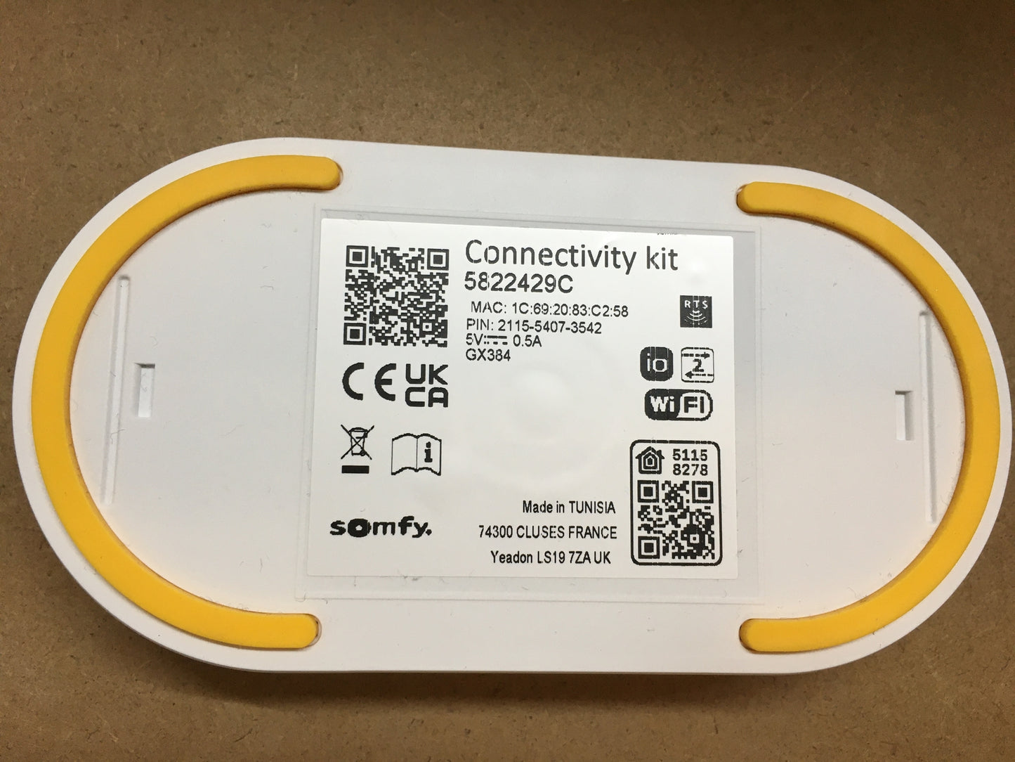 Somfy 1870755 TaHoma mini Connectivity Kit Steuerzentrale, I32841