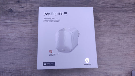 Eve Thermo (Matter) Smart Radiator Thermostat, LED Display, I32526