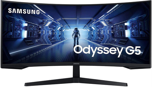 Samsung Odyssey G5 C34G55TWWR Gaming Monitor 34" UltraWide 3440x1440 165Hz 1ms