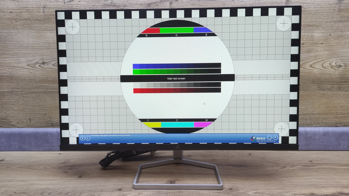 HP M24fe Monitor 23.8" FHD 1920x1080 IPS HDMI VGA 75Hz AMD FreeSync 5ms (GtG)