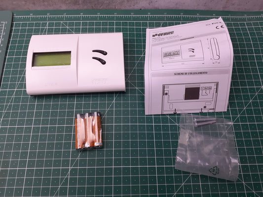 Vemer VN118600 Chronothermostat EVO.X weiß mit Wochenprogramm, I16956