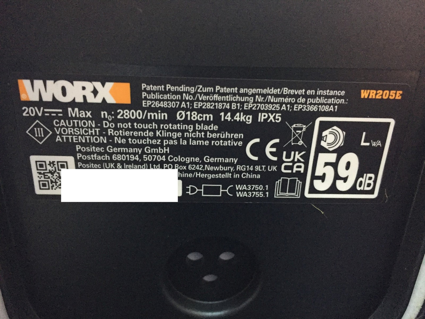 WORX Landroid Vision M550 Mähroboter WR205E für Gärten bis 550m², I34045