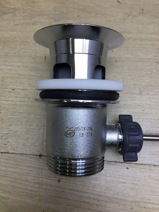 GROHE Eurocube 23138000 Bidetarmatur, Zugstange, Kugelgelenk-Auslauf, I34135