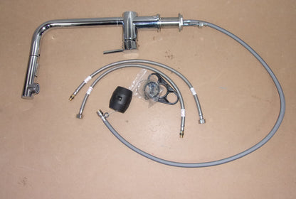 WOOHSE 360° Drehbar Wasserhahn Küche mit 2 Strahlarten, I05105