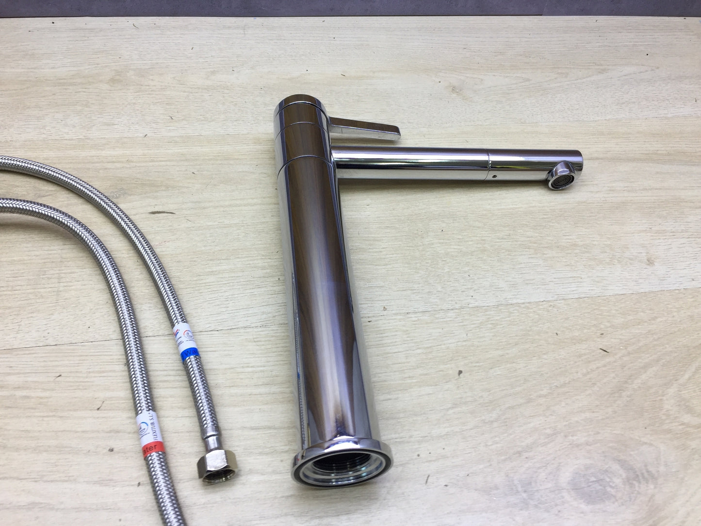 IBERGRIF W11299 Wasserhahn Bad Hoch-Waschtischarmatur chrom, I23913