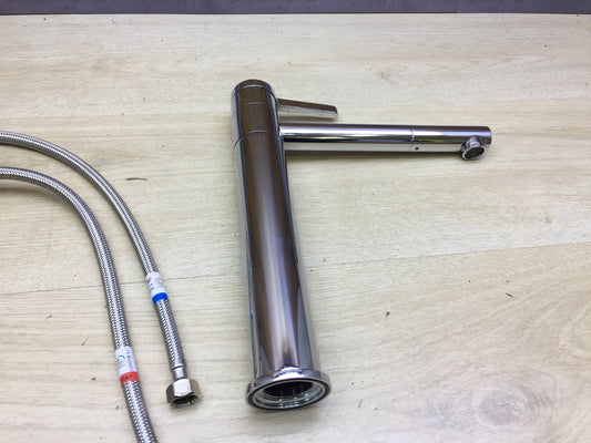 IBERGRIF W11299 Wasserhahn Bad Hoch-Waschtischarmatur chrom, I23913