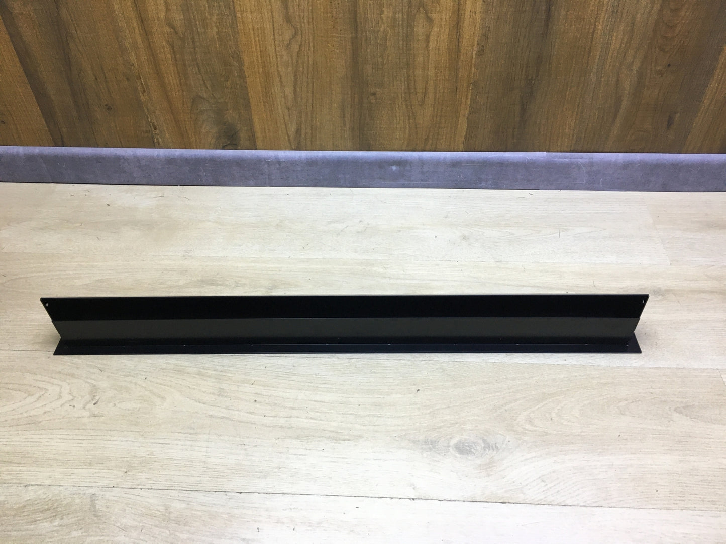 KRATKI Lüftungsgitter, Warmluftgitter 6 x 80 cm, schwarz, I30943