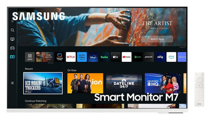 Samsung M7 S32CM703UU Smart 4K Monitor 32" UHD 3840x2160 HDR10 HDMI USB-C white 