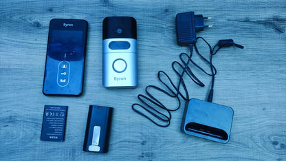 Byron DIC-24615 Kabellose Video-Türgegensprechanlage mit Monitor, I32743