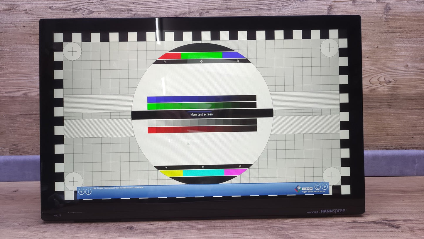 Hanns-G HT273HPB Multi-Touch Monitor 27" FHD 1920x1080 VGA HDMI Lautsprecher