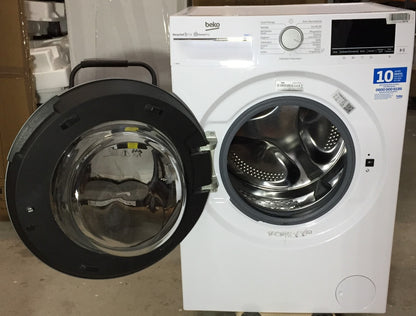 Beko B3WFT510413W Freistehende Waschmaschine 10 kg 1400 U-Min SteamCure AddXtra