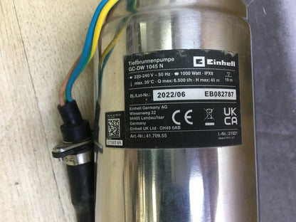 Einhell GC-DW 1045N Elektro-Tiefbrunnenpumpe (4170955), I31522