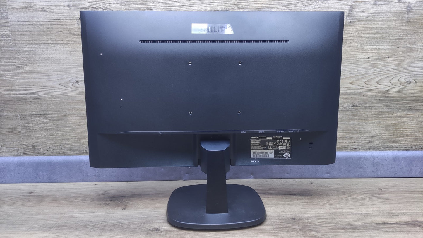 Philips 243V7QDAB/00 Monitor 23,8" FHD 1920x1080 VGA DVI HDMI 60Hz 5ms schwarz