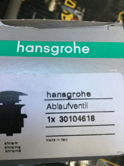 hansgrohe Metropol faucet, spout height 110 mm and waste set, I30318