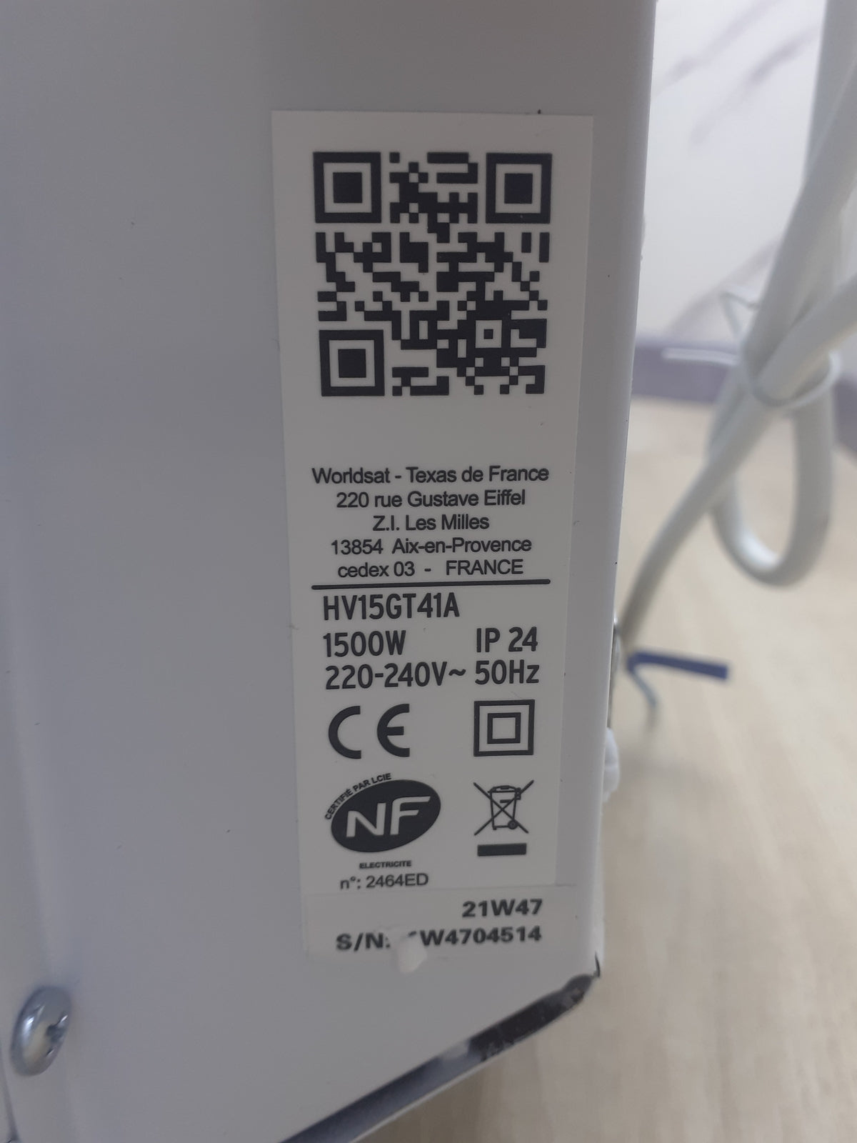 Carrera  49699 Heizkörper, Keramik LCD 1500 W, I17948