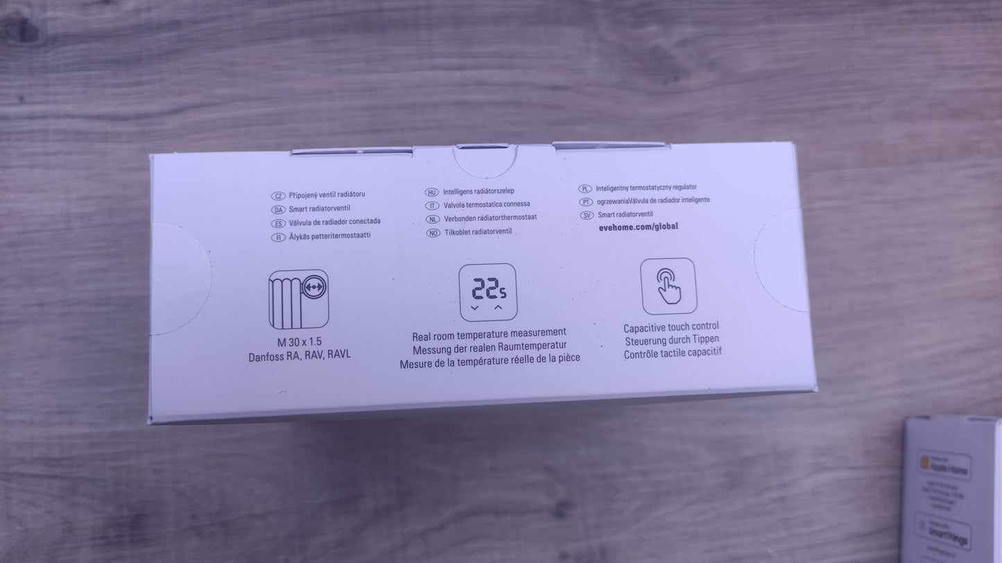 Eve Thermo (Matter) Smart Radiator Thermostat, LED Display, I32526