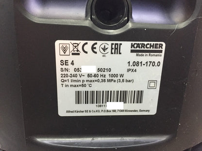 Kärcher SE 4 Plus Waschsauger (1.081-170.0), 1000 W, I33341