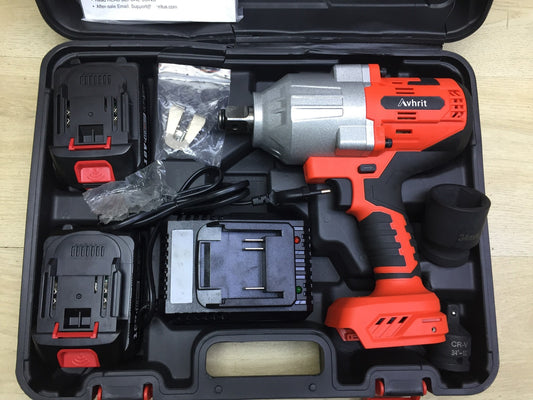 Avhrit 1600Nm Akku-Schlagschrauber AT1600, 2× 5.0Ah Akku, I33873