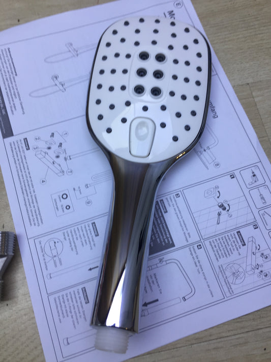 JOHO Thermos E3030 Duschset ohne Thermostat Duschsystem  (Eckig 30x30cm), I31878