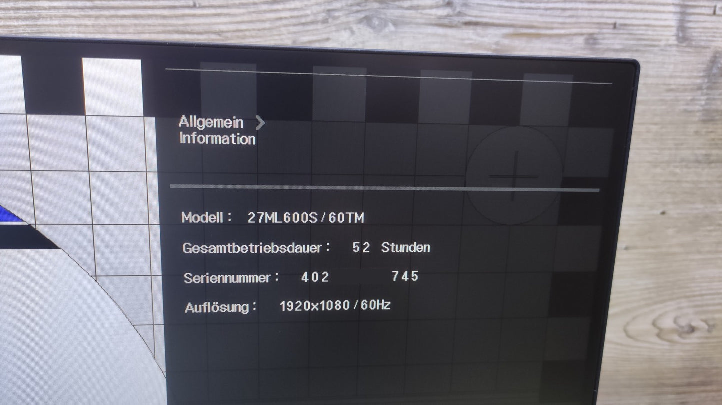 LG 27ML60SP-W Monitor 27" FHD 1920x1080 IPS HDMI VGA AMD FreeSync 75Hz 5ms 