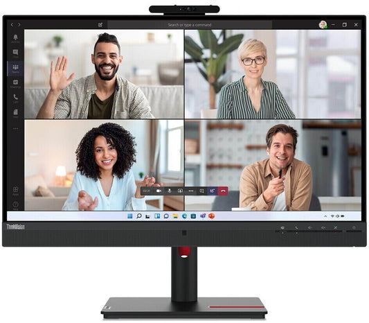 Lenovo ThinkVision T27hv-30 Monitor 27" WQHD 2560x1440 IPS Lautsprecher Webcam