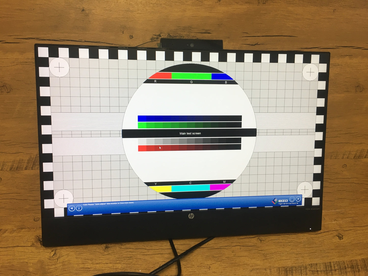 HP M24 Monitor 23.8" (459J3E9) FHD 1920x1080 HDMI DP USB-C AMD FreeSync Webcam
