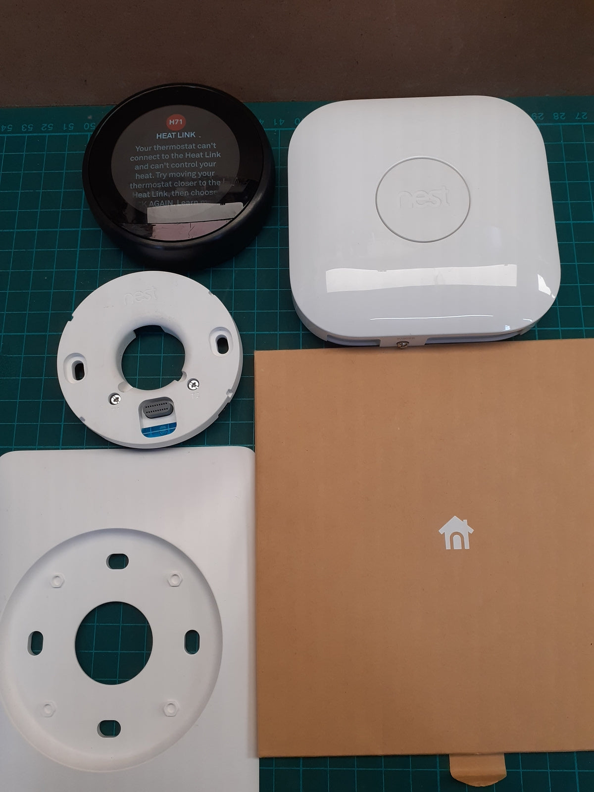 Nest Selbstlernendes Thermostat 3. Generation, schwarz, T3029EX, I04982