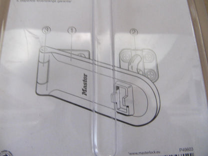 Master Lock 724EURD Türschloss mit Sicherheitsüberfalle 17,9 x 7,6 cm, I08311