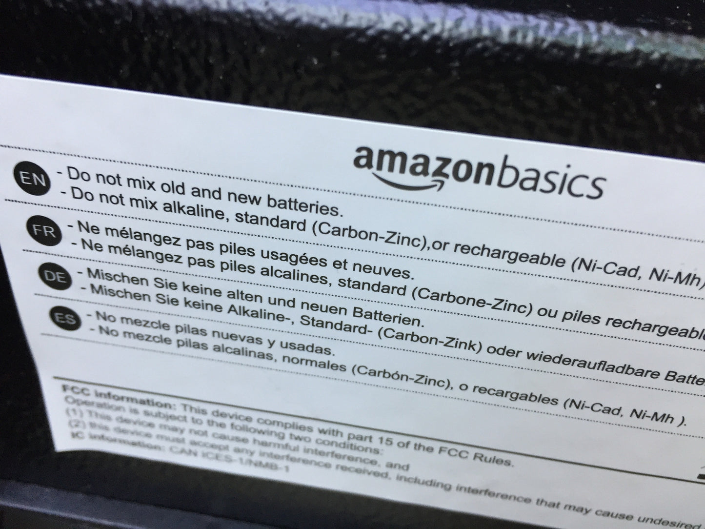 AmazonBasics Tresor 14 l, Schwarz, I27026