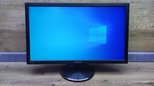 ASUS VP247HAE Monitor 23.6" FHD 1920x1080 VA Panel VGA HDMI 60Hz 5ms Eye Care 