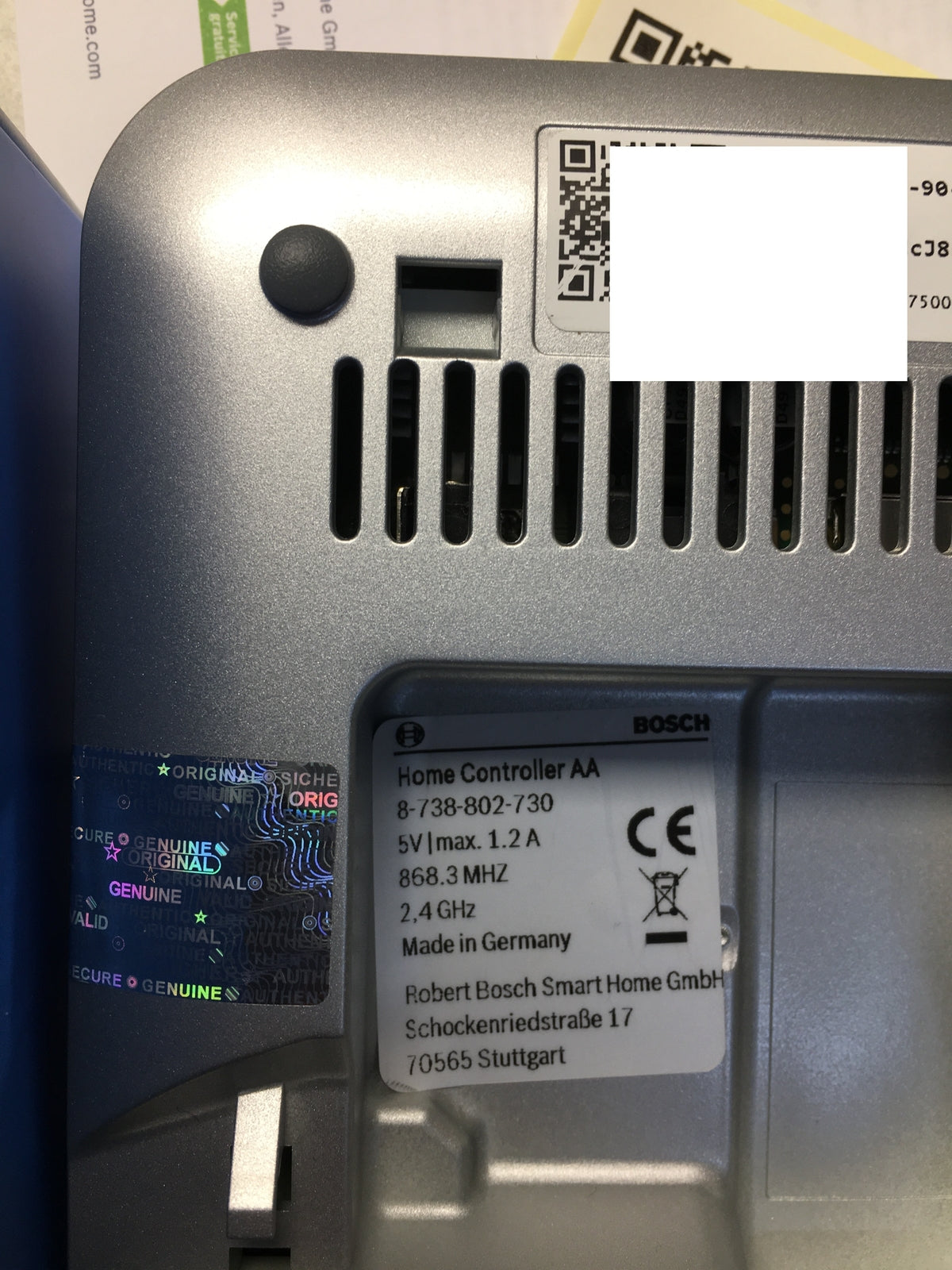 Bosch Smart Home Controller Zentrale Steuereinheit Gateway, I14416