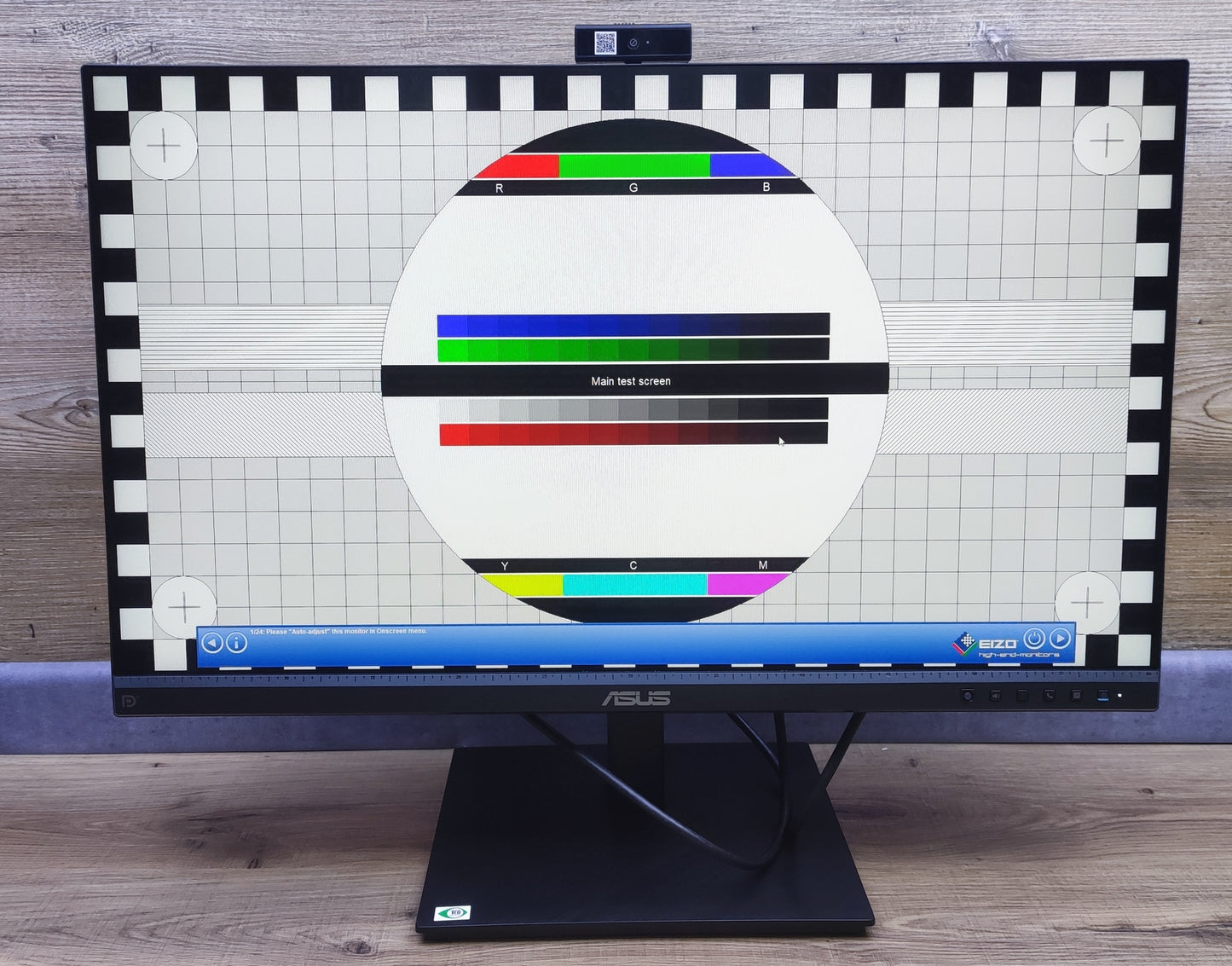 Asus BE279QSK Monitor 27" 1920x1080 IPS DP HDMI VGA Speaker Webcam Microphone 