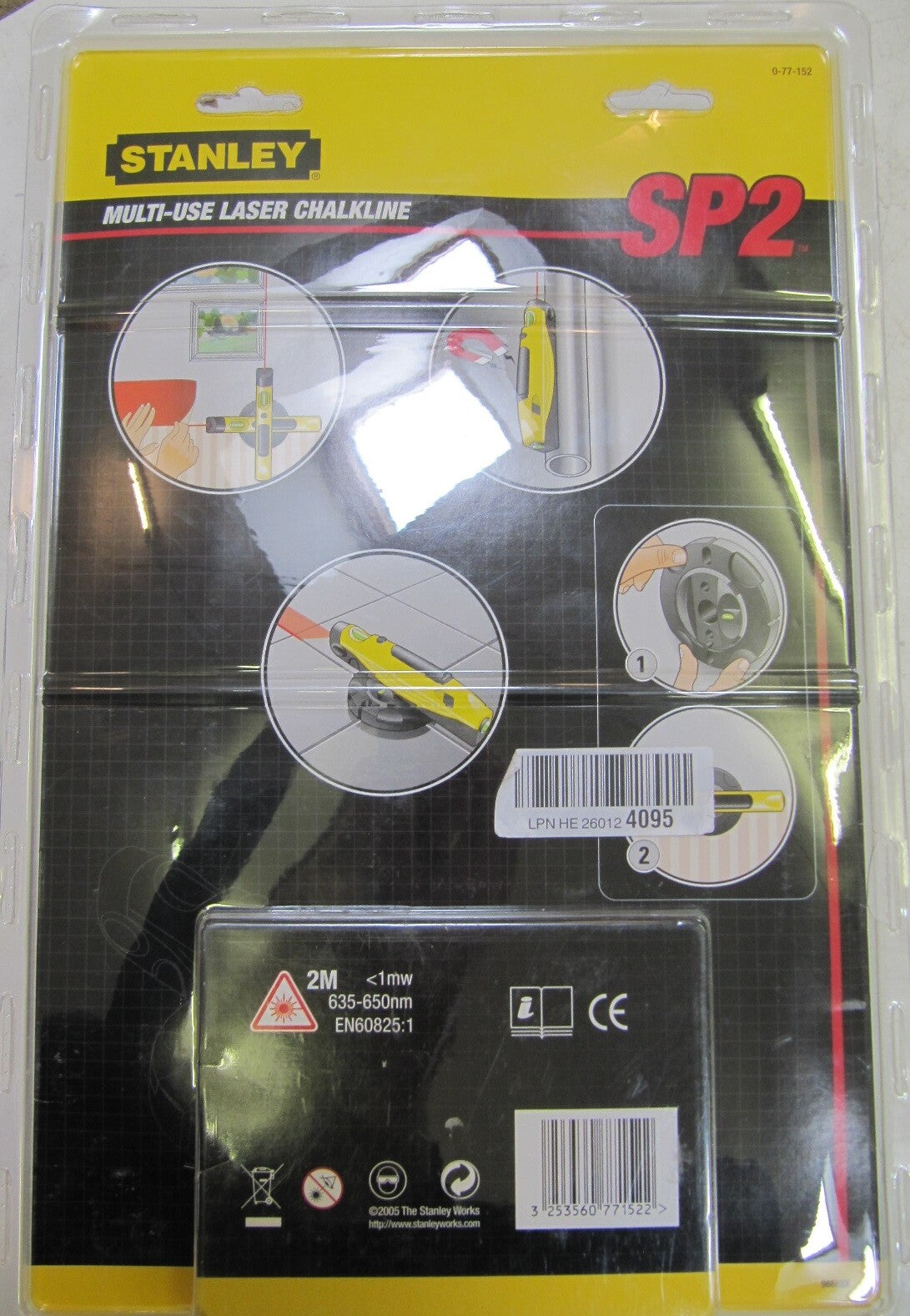 Stanley 77-152 TORPEDO SP2 Linienlaser Rechnung D43298