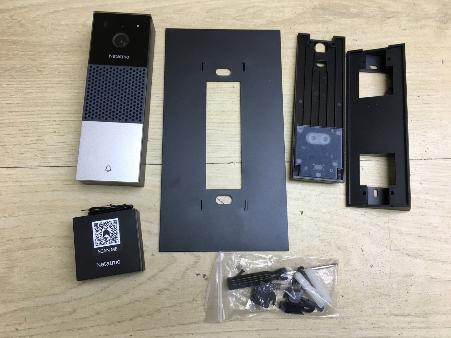 Netatmo Smarte Video-Türklingel mit Kamera, WLAN, 2-Wege-Audio, I34268