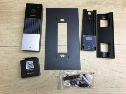 Netatmo Smarte Video-Türklingel mit Kamera, WLAN, 2-Wege-Audio, I34268