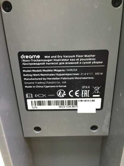 dreame H12 Pro wet/dry vacuum cleaner HHR25A, cordless, I29736