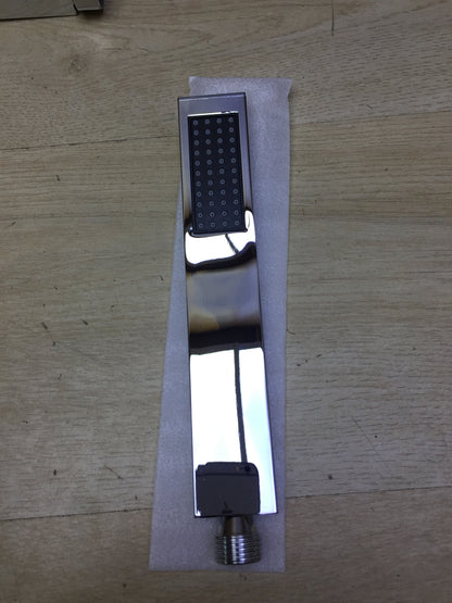 HOMELODY shower system with thermostat and 30x30cm head shower stainless steel, I32310 