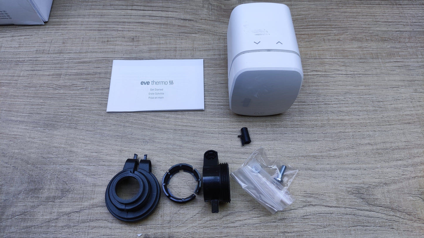 Eve Thermo Smartes Heizkörperthermostat mit LED-Display, I30780