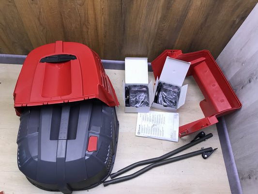 Einhell GE-CM 43 Li M Cordless Lawn Mower without 2 Batteries, with 2x Charger, I28613 