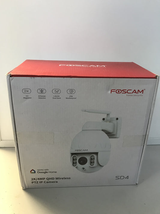 Foscam SD4 surveillance camera, Wi-Fi, dome, PTZ rotation, 4 MP, I32160