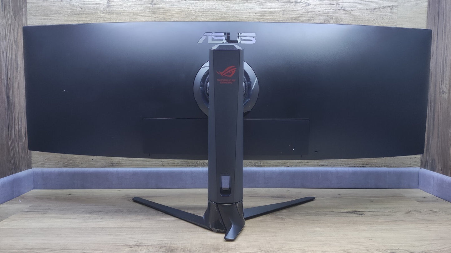 ASUS ROG Strix XG49WCR Monitor 49" DQHD 5120x1440 HDR USB-C Adaptive Sync 165Hz 
