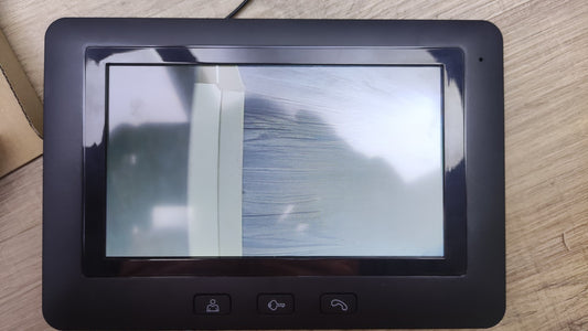 Eura VDP-45A3 Alpha Video-Türsprechanlage 4 Draht, 7-Zoll-Fardmonitor, I34324