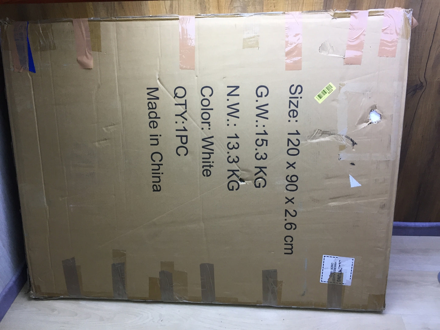 Rainsworth SMC Duschwanne 120x90 cm, Rechteckig, I31766