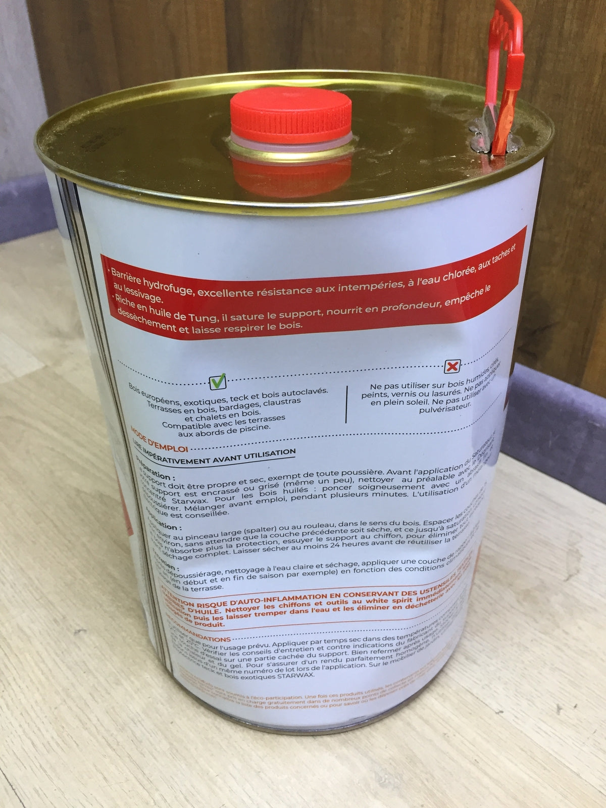 STARWAX High Protection Imprägnierer für Holzterrassen farblos 5L, I31687