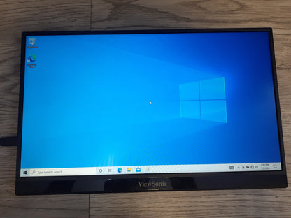 ViewSonic VG1655 portable USB-C monitor 15.6" FHD 1920x1080 IPS speaker 
