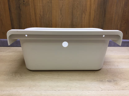 Negrari 5001PKC Spülbecken Weiß Größe 55 x 35 cm, I32863