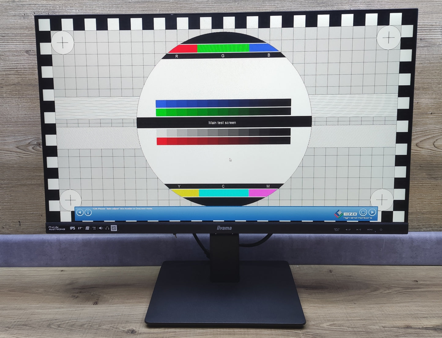 iiyama ProLite XU2793HS-B5 Monitor 27" FHD 1920x1080 IPS HDMI DP AMD FreeSync 