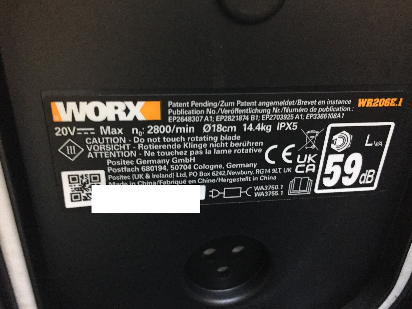 WORX Landroid Vision M600 Mähroboter WR206E.1 für Gärten bis 600m², I33683