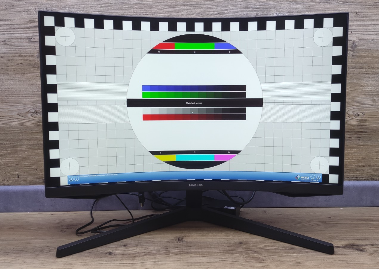 Samsung Odyssey G55T C27G55TQWR Gaming Monitor 27" WQHD 2560x1440 HDMI VGA 144Hz