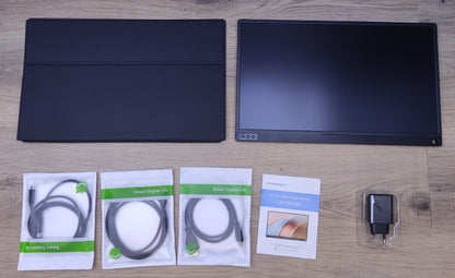 Uperfect Tragbarer Monitor 16" QHD 2560x1600 IPS USB-C HDMI 144Hz Lautsprecher